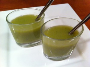 broccolisoepje glaasjes