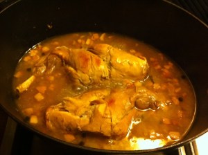 konijn kriek druiven