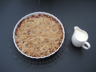 crumble met anijsroom