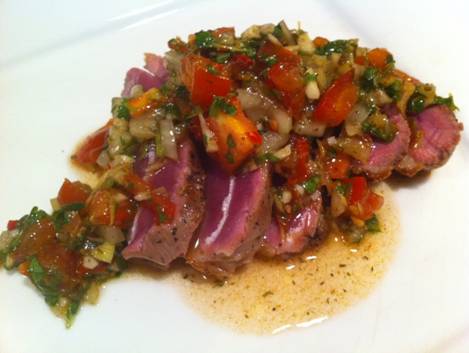 Eend met Chimmichurri